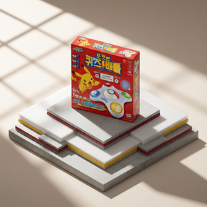 pokemon Plastic <b>Electronic</b> Interactive Educational Learning Sound Button Quiz Battle <b>Game</b> Korean Trivia Toy for Kids Anime - Product Image 2