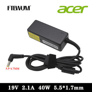 FTEWUM 19V 2.1A 40W Adaptateur pour ordinateur portable <span class=keywords><strong>Alimentation</strong></span> AC 5.5*1.7mm pour <span class=keywords><strong>Acer</strong></span> <span class=keywords><strong>Aspire</strong></span> D270 D257 D255 - Product Image 2