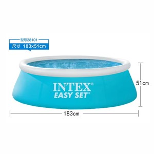Livraison gratuite UE - <span class=keywords><strong>Piscine</strong></span> gonflable portable <span class=keywords><strong>Intex</strong></span> 28101 en PVC pour adultes, enfants et familles, facile à installer, écologique, avec couverture, pour extérieur - Product Image 2