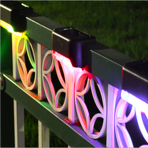 Lampadaire Led, w, lumière blanche chaude, pour passerelles, <span class=keywords><strong>jardin</strong></span>, Patio, clôture solaire - Product Image 5