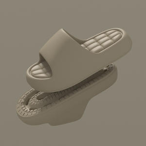 Zapatilla a cuadros con mensaje informal suave y cómoda para mujer - Product Image 3