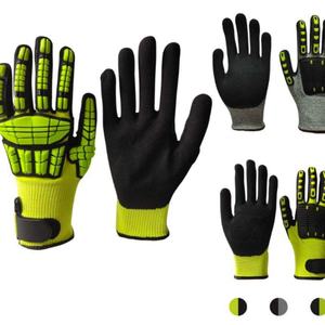 Guantes de Seguridad de Nitrilo Personalizables Directo de Fábrica, Resistentes a Impactos y Cortes, para Petróleo, Gas y Minería, Venta al Por Mayor, Muestras Gratis - Product Image 3