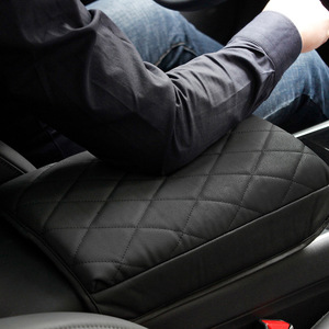 Tesla ที่เท้าแขนคอนโซลกลางหนังพียูความสูงเพิ่มแผ่นป้องกันสำหรับรุ่น3 Y - Product Image 4