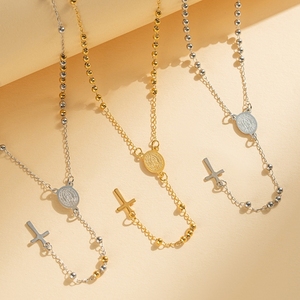 2016 di Vendita Caldo placcato Oro Collana Del Branello Dei Monili Religiosi Cattolici Articoli - Product Image 2