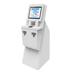 Kiosk Manufacturer Document Printing A4 Printing Kiosk with Boarding Pass Printer Airport Checkin Kiosk