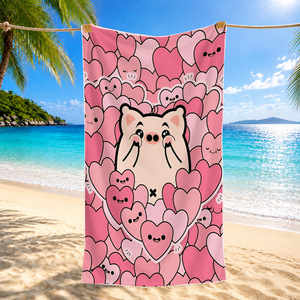 Ocean <b>Microfiber</b> <b>Beach</b> <b>Towel</b> Printed Pool <b>Towel</b> Sand Free Super Absorbent Lightweight Non-Fading Compact for Swimming Pool - Product Image 4