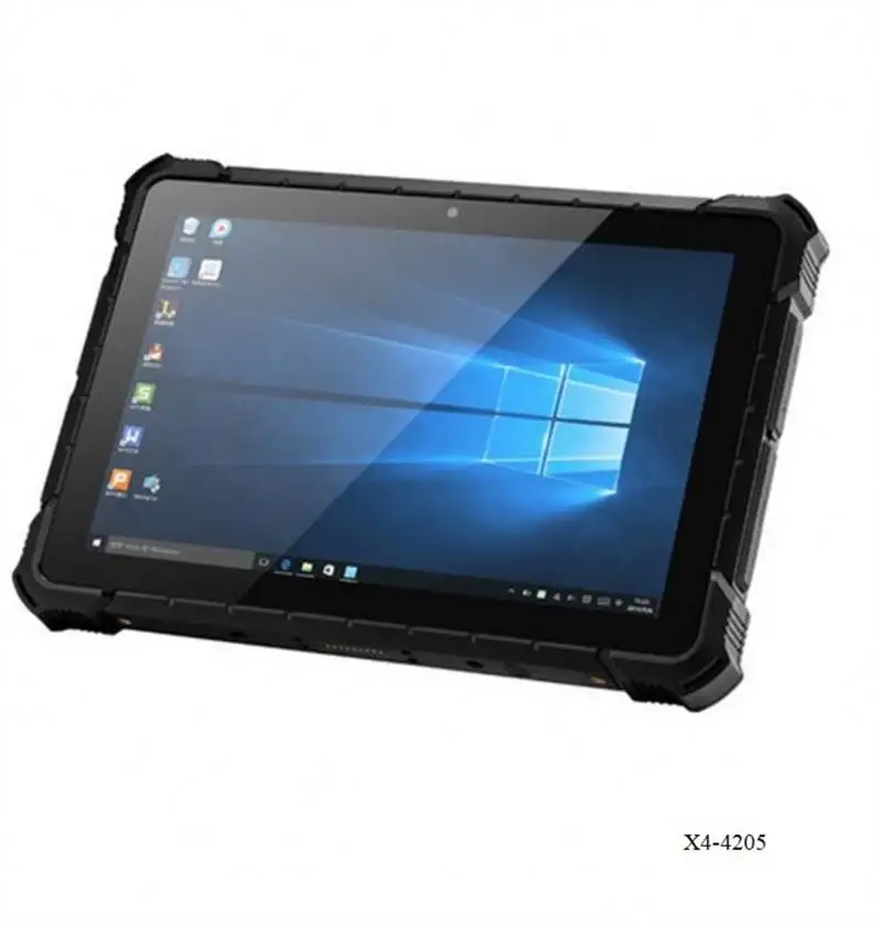 2022 Bester eingebetteter industrieller Tablet-Computer Metax IP67 J4205 6GB 128GB Windows 10,1 "robuster Tablet-PC mit 2D-Barcode-Scanner