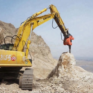 Moteur de décompacteur hydraulique excentrique haute fréquence <span class=keywords><strong>multifonction</strong></span> Beiyi pour excavatrices de 20 à 45 tonnes, 1300 tr/min, pour la construction routière - Product Image 2
