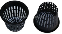 Filet en plastique hydroponique personnalisé de 4 pouces tasses système de culture de plantes de jardin de serre Pot en filet Pots de fleurs et jardinières panier en maille