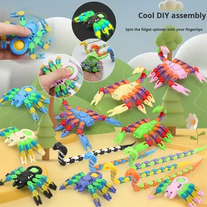 Novità Antistress: Catena Trasformabile in Plastica con Animali (Scorpione, Ragno, Serpente) per Bambini - Product Image 2