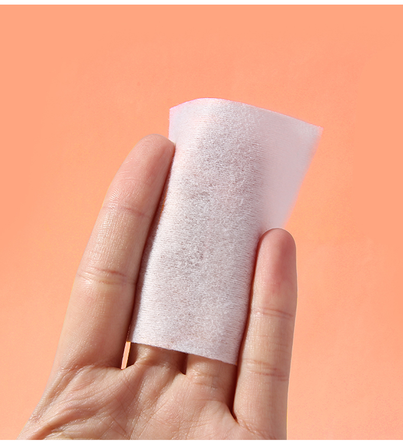 Custom Logo Wholesale Cosmetic Facial Thin Cotton Pad 1000pcs/box Disposable Cotton Facial Make Up Remover Pads Nail S011