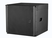 Système de sonorisation avec enceinte Line Array 10 pouces RM812+SRX81D, caisson de basses actif 18 pouces, amplificateur intégré 1500W et contrôle audio DSP
