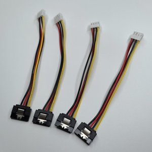 Tùy chỉnh sata ổ cứng cáp điện lắp ráp nối tiếp SATA 15 22 Pin nữ để JST nối vh3.96 4 5 6 7 8 Pin Dây khai thác - Product Image 2
