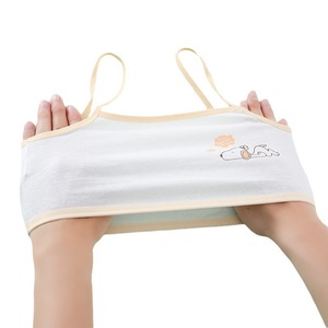 Camiseta Interior de Algodón Puro con Estampado para Moldear el Cuerpo, para Niñas en <span class=keywords><strong>la</strong></span> <span class=keywords><strong>Pubertad</strong></span> de 9 a 12 Años, Ropa Interior para Niñas de Primaria, Sujetador Deportivo Talla 13 - Product Image 5