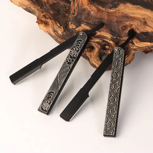 Nueva Llegada: Maquinilla de Afeitar de Acero Inoxidable Vintage con Cuchilla de un Solo Filo para Barba y Seguridad, Estilo Barbero - Product Image 2