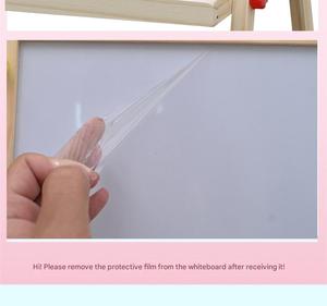 Деревянная двусторонняя доска для рисования <span class=keywords><strong>2</strong></span> в 1: художественная доска и монтессори-игрушка для развития детей (для мальчиков и девочек) - Product Image 4