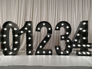 FURUN Letra de hierro grande Luces LED Artículos de propaganda para <span class=keywords><strong>la</strong></span> ceremonia de propuesta de compromiso Letrero personalizado de 4 pies Fuente luminosa - Product Image 6