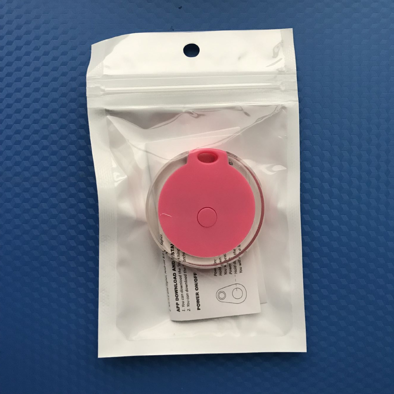 Emballage en sachet OPP rose