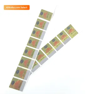 Custom Hologram Void Stickers Scratch off Tamper Evident Seal Warranty Sticker Void If Tampered