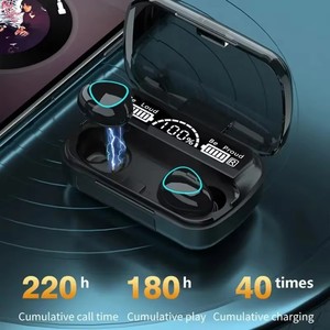 Nuevo diseño de alta calidad BT 5,3 M10 Tws Auriculares inalámbricos Auriculares Pantalla LED Sonido estéreo Auriculares <span class=keywords><strong>Audifon</strong></span> Auricular - Product Image 6