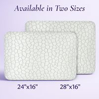 OME Cooling Lavender Memory Foam Oreiller de repos au lit Support ventilé pour le positionneur fonctionnel du dos de l'estomac