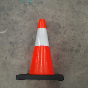 18 "450mm Colombia Chile Panama đen cơ sở PVC linh hoạt an toàn giao thông đường bộ nón - Product Image 4