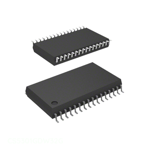 สินค้าในสต็อก CS5301GDW32G ชิ้นส่วนอิเล็กทรอนิกส์สำหรับการจัดการพลังงาน (PMIC) ไอซีควบคุมการจ่ายไฟแบบบัค (REG CTRLR BUCK) 32SOlC 32 SOlC (0.295 นิ้ว, ความกว้าง 7.50 มม.) - Product Image 1