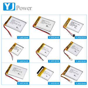 แบตเตอรี่ลิเธียมไอออนแบบชาร์จได้ KC/CQC/CE/BIS รุ่น 603040 แรงดัน 3.7v ความจุ 650mah ยี่ห้อ YJ Power ใช้งานได้ 500 ครั้ง อายุการใช้งาน 12 เดือน (3 เดือน-1 ปี) ลิเธียมโพลิเมอร์ - Product Image 6