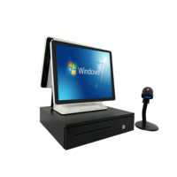 2023 15,6/15/17 venta al por mayor software POS caja registradora para pequeñas empresas sistema POS inalámbrico