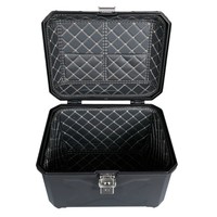 Vente en gros usine : Top case moto ABS 45L/58L étanche, style X, gaufré et épaissi