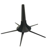 Trombone Stand with Three Metal Support Legs for Brass Instruments and Music Restrack