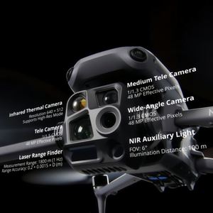 Version Globale Originale Matrice 4T 4E Plus Combo : Drone Quadricoptère avec Caméra Grand Angle et Capture Vidéo 4K UHD, UAV Polyvalent - Product Image 5