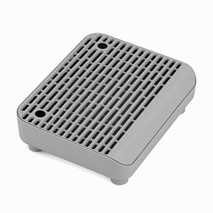 Tapis anti-éclaboussures pour litière de chat en PP avec pédale, récupère la litière et la retourne à la litière d'origine pour usage quotidien - S-2131 - Product Image 4