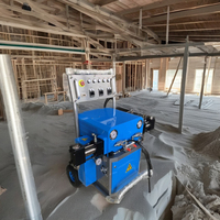 Fd-211A nouvelle construction pulvérisateur d'isolation en mousse thermique fermer la machine de mousse de polyuréthane à cellules ouvertes nouvelle mousse de construction