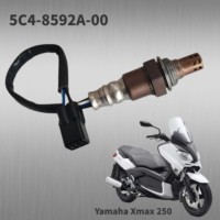 Sensor de Oxígeno Lambda O2 de Alta Calidad para Motocicleta 5C4-8592A-00 5D18592A00 Compatible con Yamaha V Star 1300 XVS1300 Tourer 2007-2009 1 Pieza