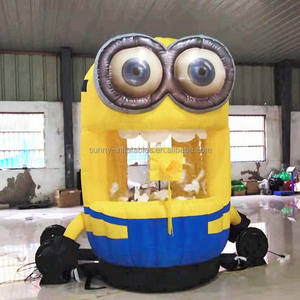 Máquina Inflable para Atrapar Dinero, Cabina Inflable con Forma de Cubo de Efectivo, Juegos Interactivos Inflables, Cabina de Dinero de Dibujos Animados Estándar para Promoción - Product Image 2