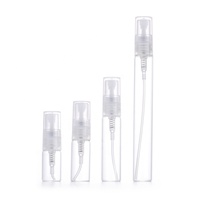 Mini flacons vaporisateurs de parfum en verre rechargeables de 2 ml, 3 ml, 5 ml, 10 ml avec impression sérigraphique pour cosmétiques et soins de la peau
