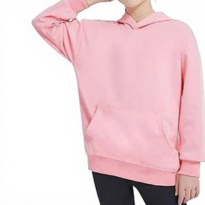 เสื้อฮู้ดเด็กผู้หญิง ผ้าเฟรนช์เทอร์รี่ ทรงโอเวอร์ไซส์ สำหรับเด็กผู้หญิง ใส่ได้ทั้งฤดูใบไม้ผลิและฤดูใบไม้ร่วง สวมใส่สบาย เสื้อฮู้ดเด็กผู้หญิง เนื้อผ้านุ่ม - Product Image 1