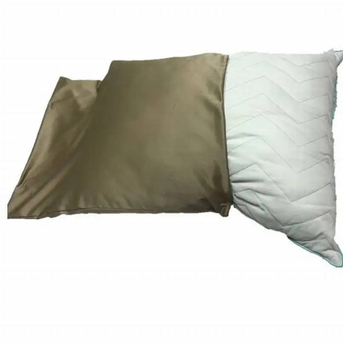 Lüks % 100% bakır yastık kılıfı/yastık örtüsü/yastık koruyucu Supersoft aşağı alternatif mikrofiber yastık