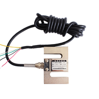 Tipo s Sensor de carga Celda de carga de tensión en miniatura 5kg 10kg 20kg 35kg 40kg 50kg 100kg Sensor de fuerza de acero de aleación para básculas de suelo