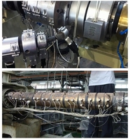 Machine de moulage par injection de plastique, chauffage à bande électrique haute température avec anneau céramique pour extrudeuse