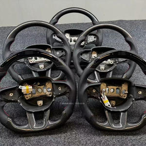 Volant à LED en fibre de carbone Dodge pour Challenger Charger SRT Hellcat Ram Scat Pack RT Durango 2013 2014 2015 2016 2017 <span class=keywords><strong>2018</strong></span> - Product Image 4