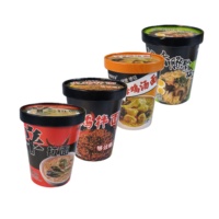Halal Old Hen Soup Ramen for Office & Travel Clear Mellow Broth Quick Easy Instant Noodles Private Label 5-Minute Cooking