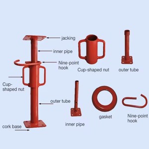 เหล็กค้ำยันปรับระดับได้ แข็งแรงสูง สำหรับงานหล่อคอนกรีต - Product Image 2