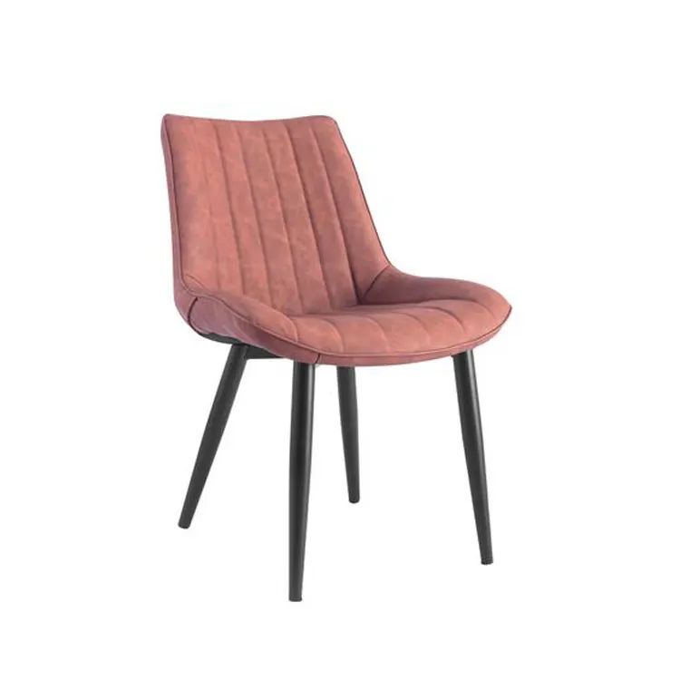 Comfortable Modern Design Creative Indoor Hotel Cafe Soft Upholstered PU Dinner Furniture Dining Room Chair Sale