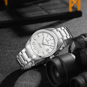 Reloj Cronos GS Nuevo L6037M de 39 mm con Textura para Hombre, Movimiento Automático PT5000, Mecánico, Resistente al Agua 100 m, Lujoso, Luminoso BGW9 - Product Image 6