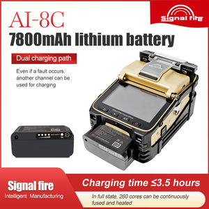 AI 8C Fiber Splicer Touch Screen 6 Motors <b>Splicing</b> <b>Machine</b> Low Price for FTTH Project Fiber Equipment - Product Image 4