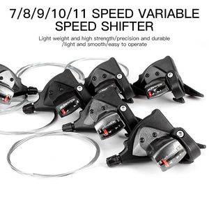 Dial de Cambio de Dedo y Transmisión de <span class=keywords><strong>Desviador</strong></span> Trasero para Bicicleta MTB de 7/8/9/10/11/12 Velocidades - Product Image 2