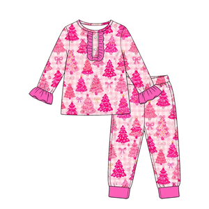 Conjuntos de Ropa para Niños al por Mayor, Trajes a Cuadros con Diseño de Ciervos para Bebés y Niños - Product Image 6