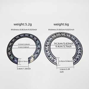 Rosette de trou de son en PVC en gros <span class=keywords><strong>pour</strong></span> <span class=keywords><strong>guitare</strong></span> classique de 39 pouces - Product Image 2